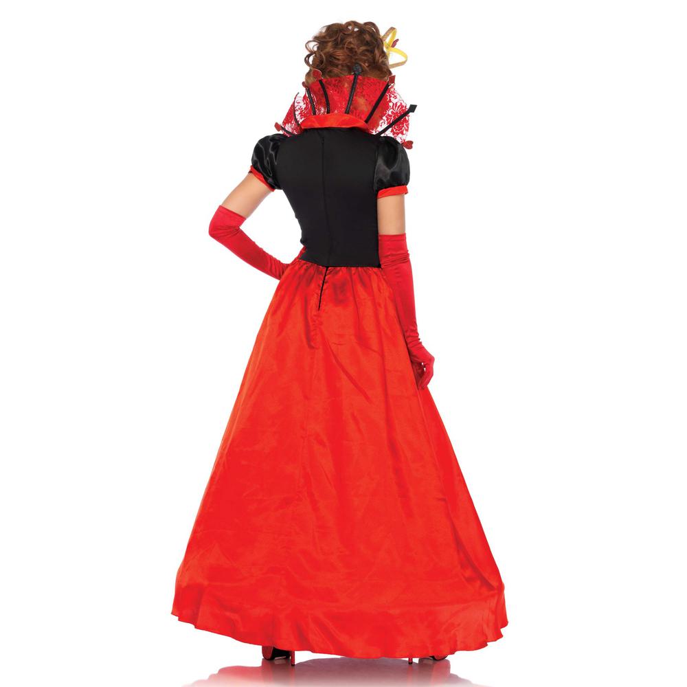 Leg Avenue - Deluxe Queen Of Hearts Costume - Multicolore